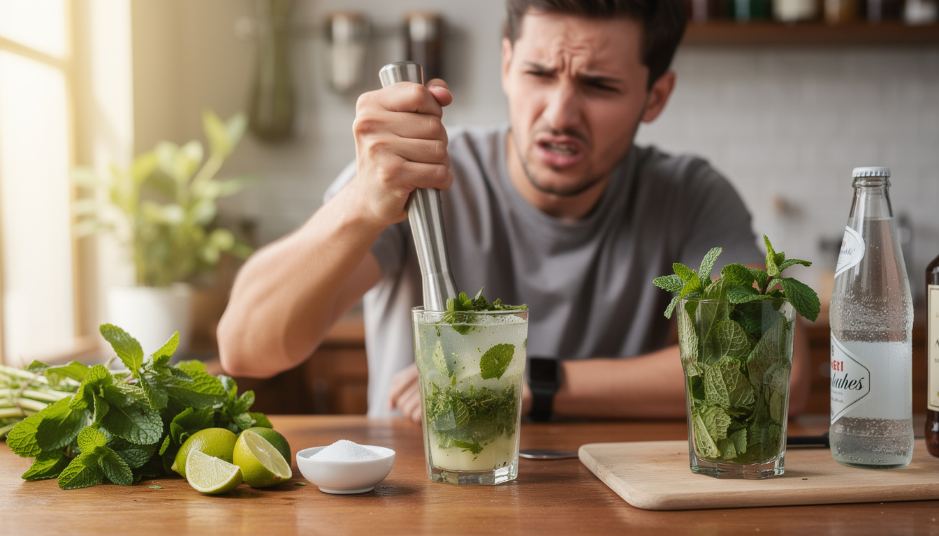 De fout die 9 van de 10 mensen maken bij de bereiding van de mojito