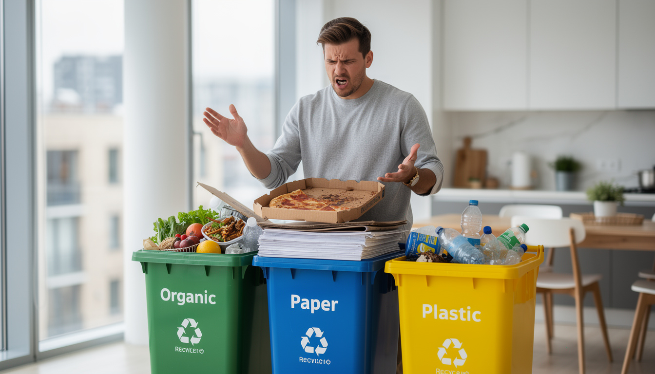 De fout die je maakt bij het afval scheiden