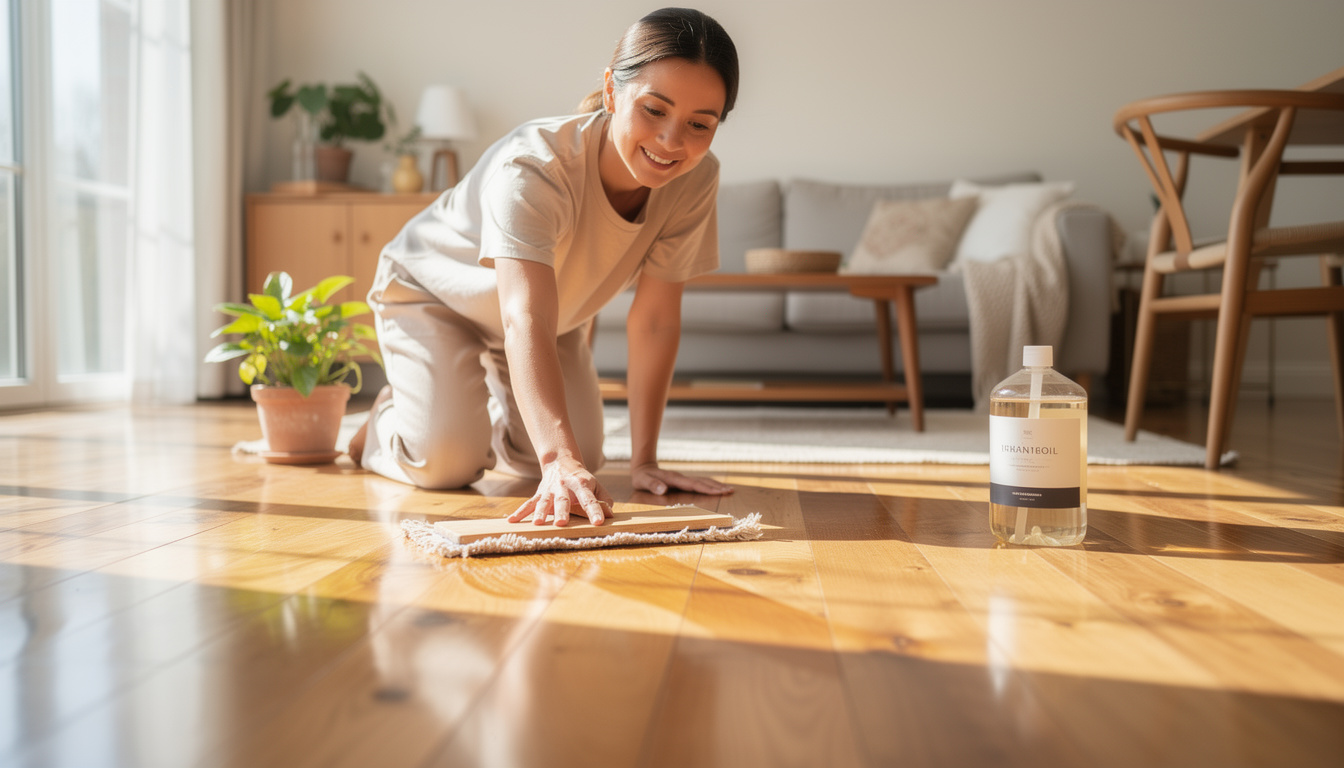 Dit is de beste manier om je houten vloer te onderhouden