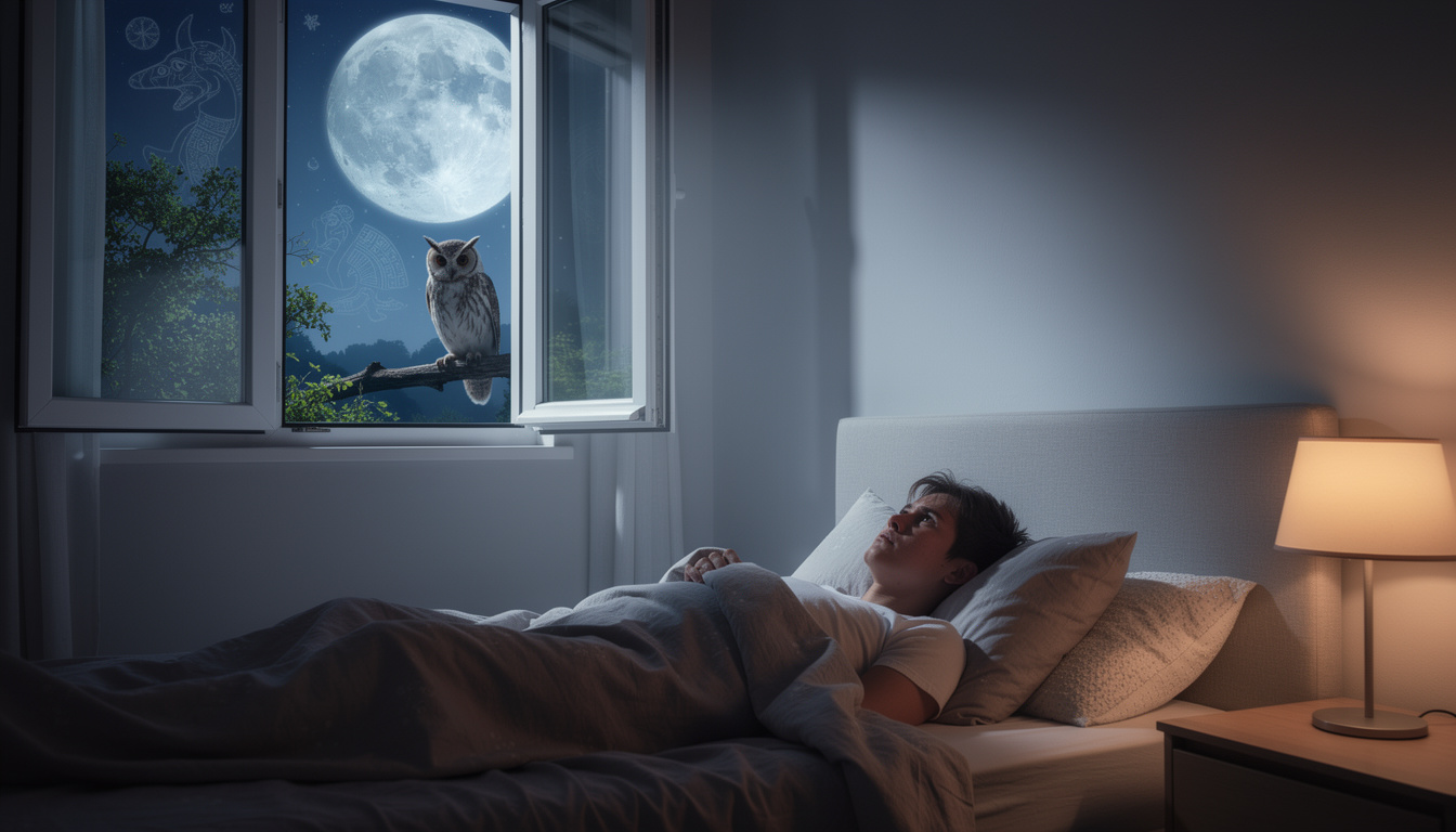 Slapen bij volle maan: de mythes en de feiten