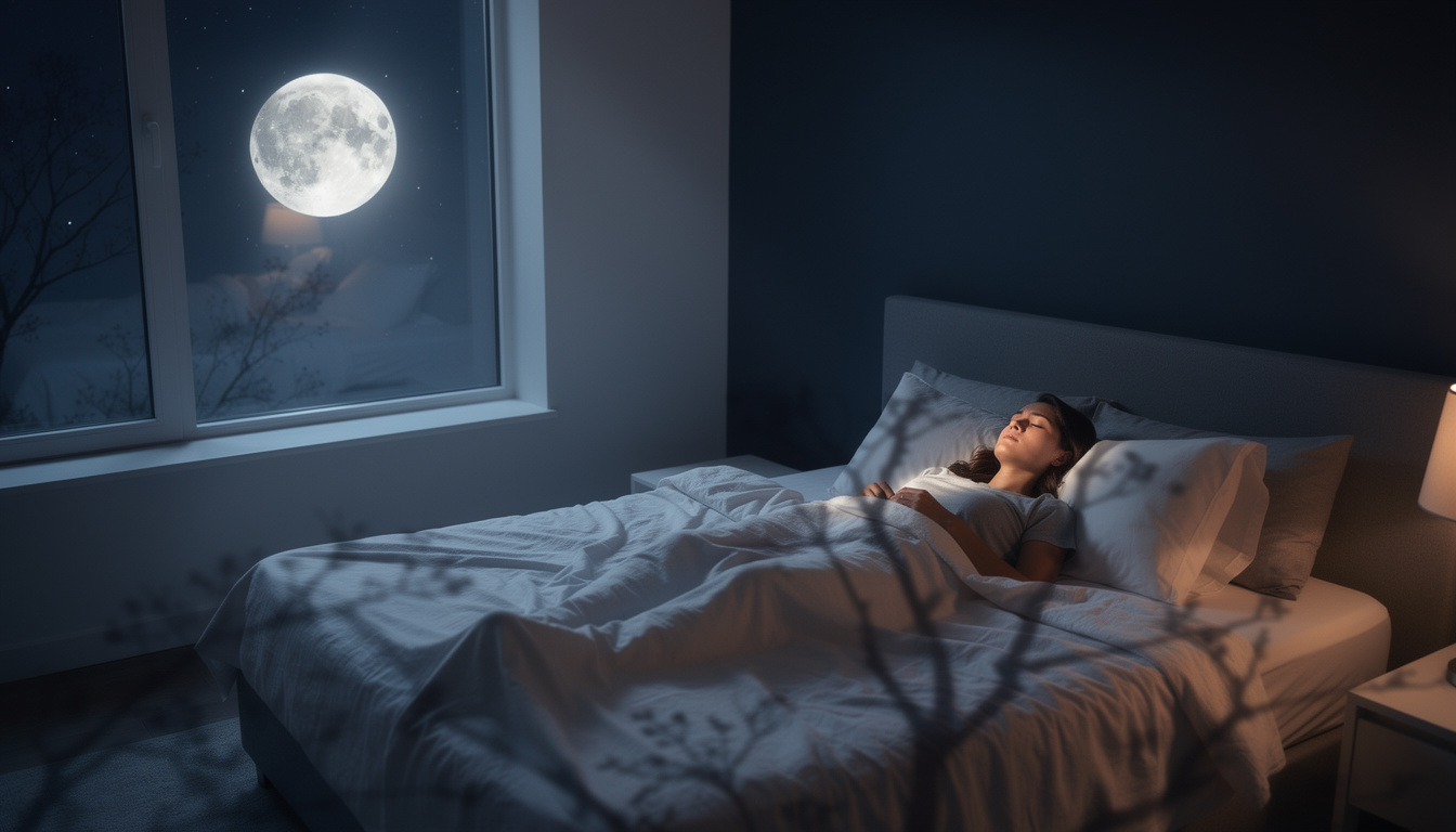 Wat je moet weten over de invloed van maanlicht op slaap
