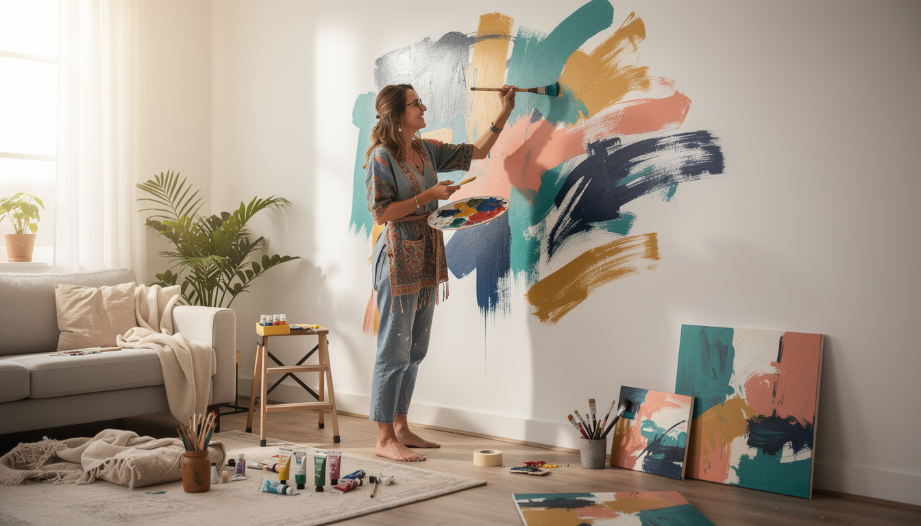 Zo maak je je eigen kunst aan de muur
