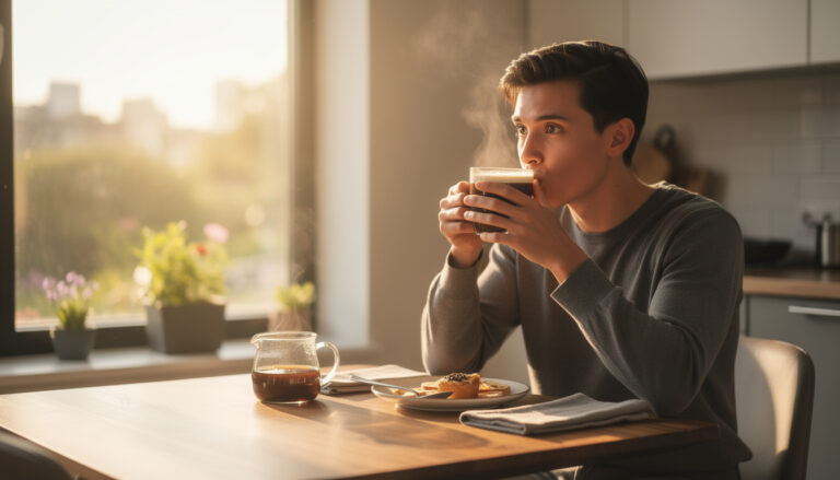 Als je dit drinkt, word je sneller wakker