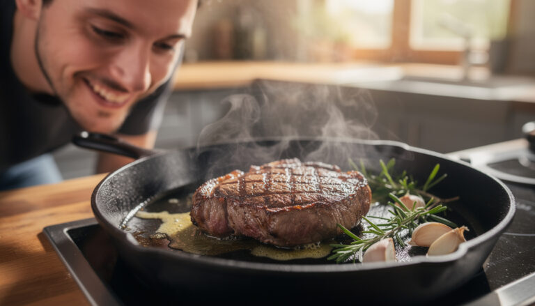 De perfecte biefstuk bakken doe je met deze simpele truc