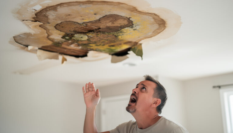 De waterschade: de vlek op je plafond die onmiddellijke actie vereist