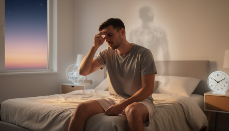 Dit is de bizarre reden dat je ’s ochtends moe wakker wordt