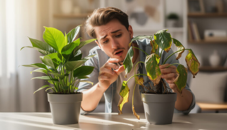 Dit is de reden dat je planten doodgaan (en hoe je het oplost)