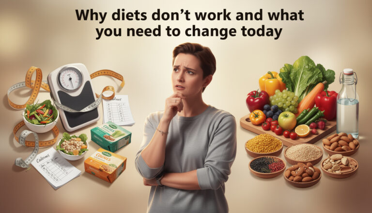 Waarom ‘diëten’ niet werkt en wat je vandaag nog moet veranderen