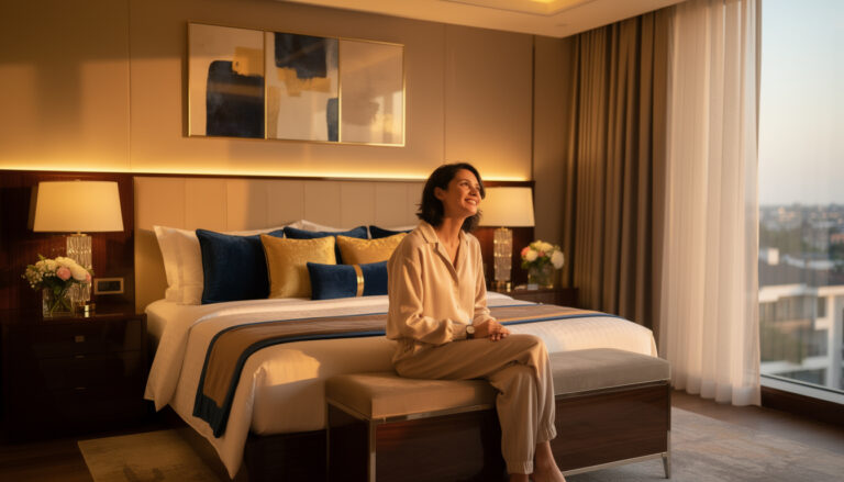 Zo creëer je de sfeer van een luxe hotel in je slaapkamer